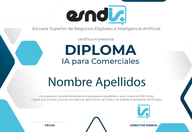 Diploma IA para Comerciales